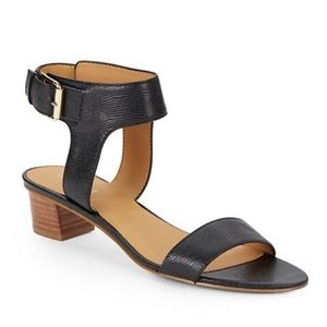 Nine West Tasha Leather Ankle Strap Sandals